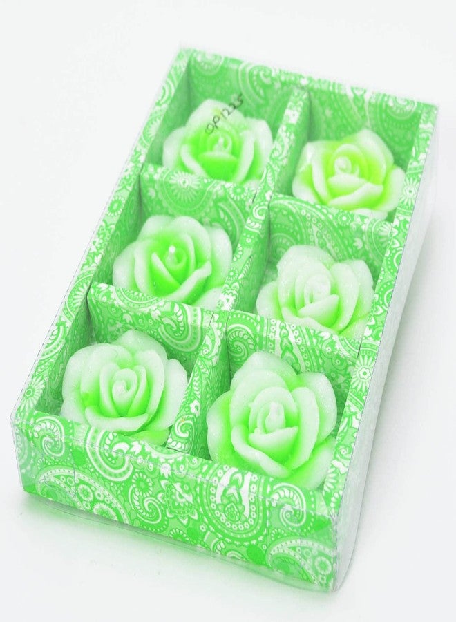 أسينشين شمعة شمعية عائمة بتصميم وردة من علامة أسينشن التجارية، مثالية كهدية أو زينة لعيد ديوالي أو عيد الميلاد. - Image 5