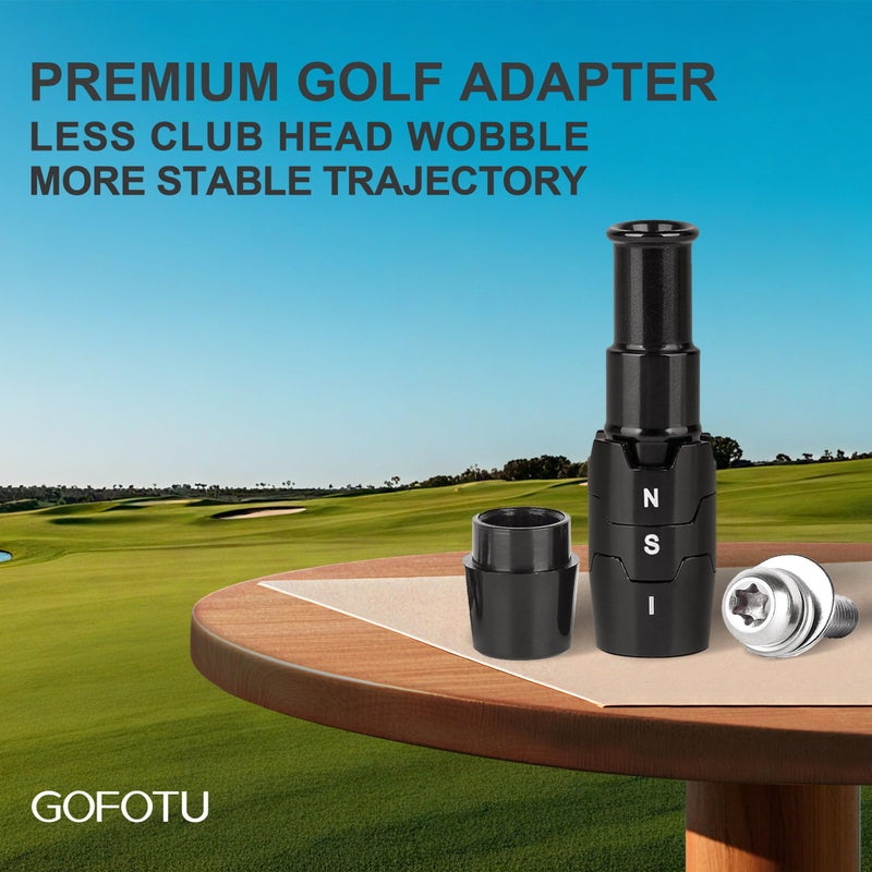 Gofotu Golf 3pcs 335 Golf Adapter Sleeve Shaft Compatible with Callaway QuantumElyte Ai Smoke Series Drivers Paradym Epic Rogue ST Great Big Bertha MAVRIK Series816815814 XR Drivers - Image 3