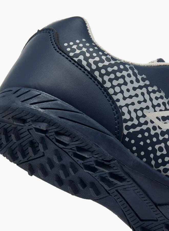 Oaklan By Shoexpress NAVY Boys Hook & Loop Football Turf School Shoes for Men | Best Price UAE