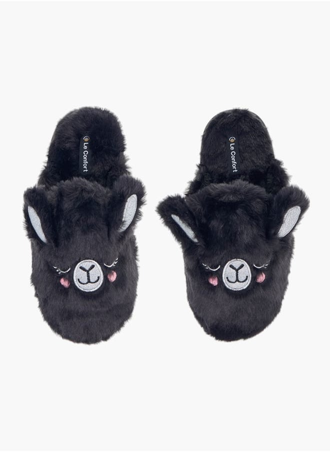 Le Confort Womens Ear Applique Bedroom Mules  - Image 2