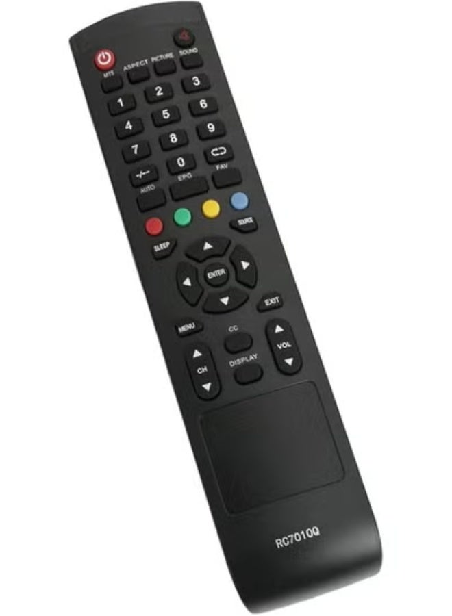 ELTRAZONE RC7010Q Replacement Remote Control Compatible with Quasar LED TV and HDTV Models SQ240W, SQ3204, SQ5003, SQ3202, SQ5002, SQ2400, SQ4005M – Plug & Play IR Remote with Full TV Function Support, No Setup Required, Ideal for Everyday Use - Image 3