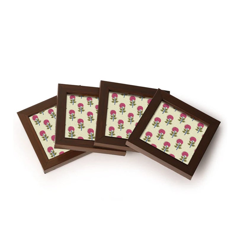 Paper Plane Design Tea Coffee Coaster Set Wooden Decorative Coasters Set. Home and Office Wooden Coasters Design 775 - Image 2