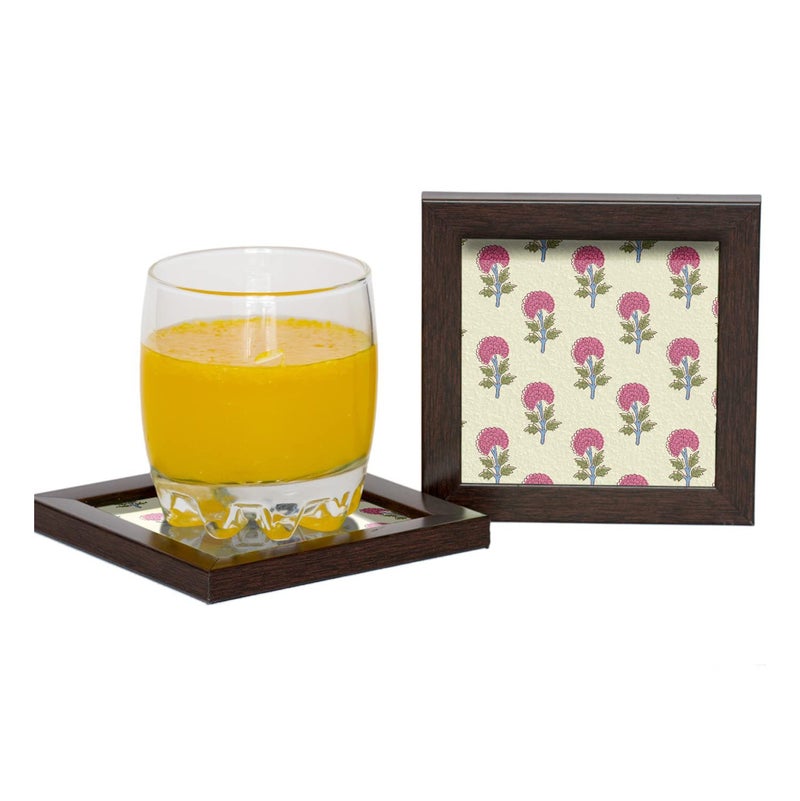 Paper Plane Design Tea Coffee Coaster Set Wooden Decorative Coasters Set. Home and Office Wooden Coasters Design 775 - Image 3