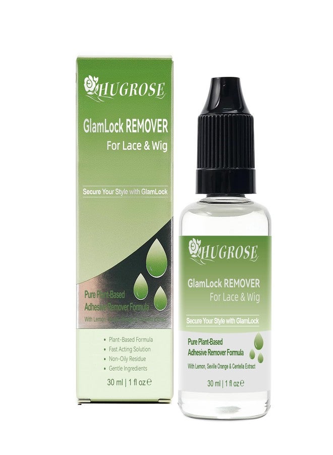 HUGROSE Wig Glue Remover, Fast Acting Lace Glue Remover for Wigs with Plant-Based Formula and Gentle Ingredients, Non-Oily and Strong Hold, with Invisible Film, Humidity & Water Resistant - 1.3 oz - Image 1