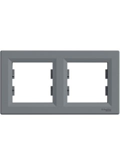 Schneider Electric Schneider Asfora Steel Double Frame Horizontal  - Image 1