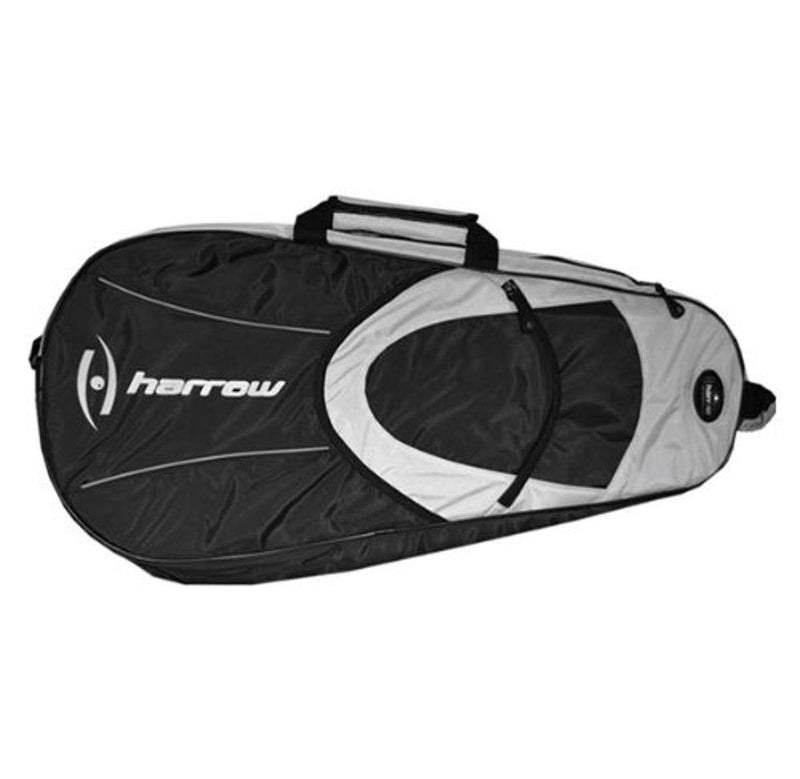Harrow 6-Racquet Bag, Black/Silver