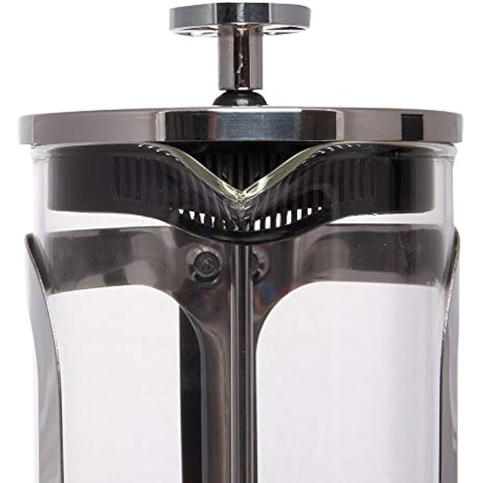 Biggcoffee Fy450 French Press Stainless Steel Lid Borosilicate Glass 350 Ml Special Functional Compact Design - Image 5