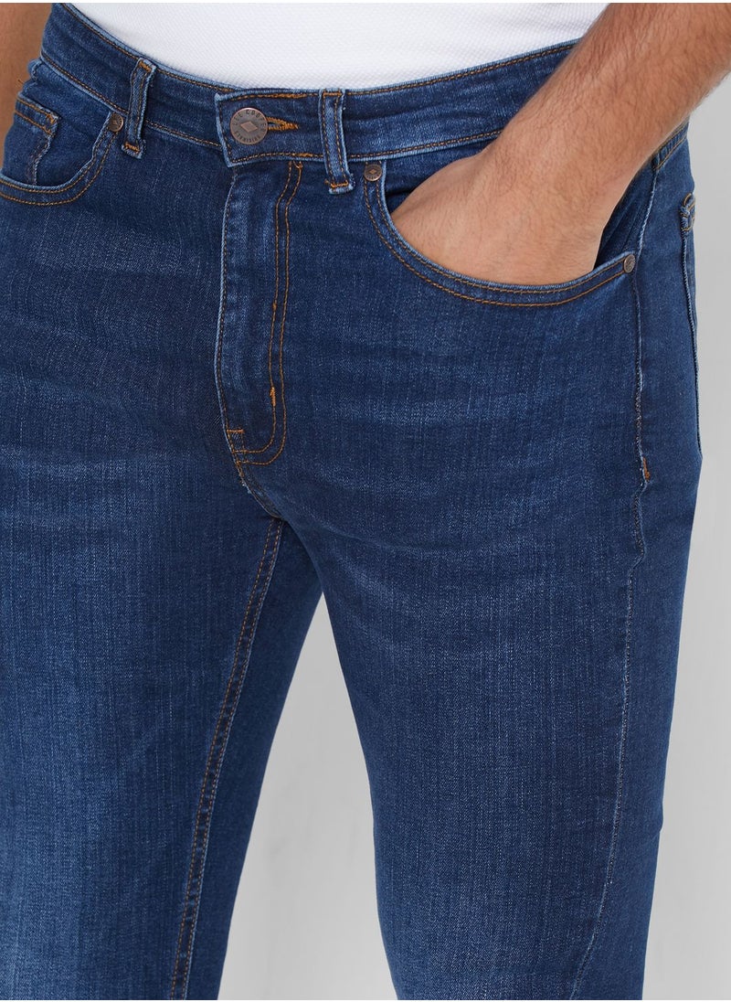 Lee Cooper Mid Wash Skinny Fit Jeans  - Image 4