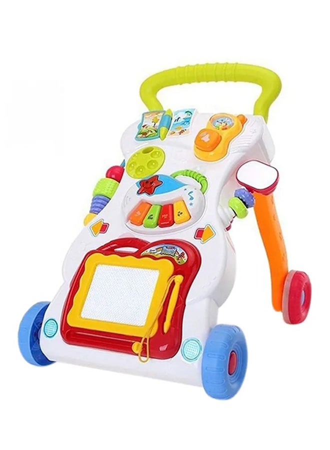 Cool Baby Musical Push Along Walker, Foldable Design, Easy Portability, Nonslip Handle, 6-9 Months - Image 2