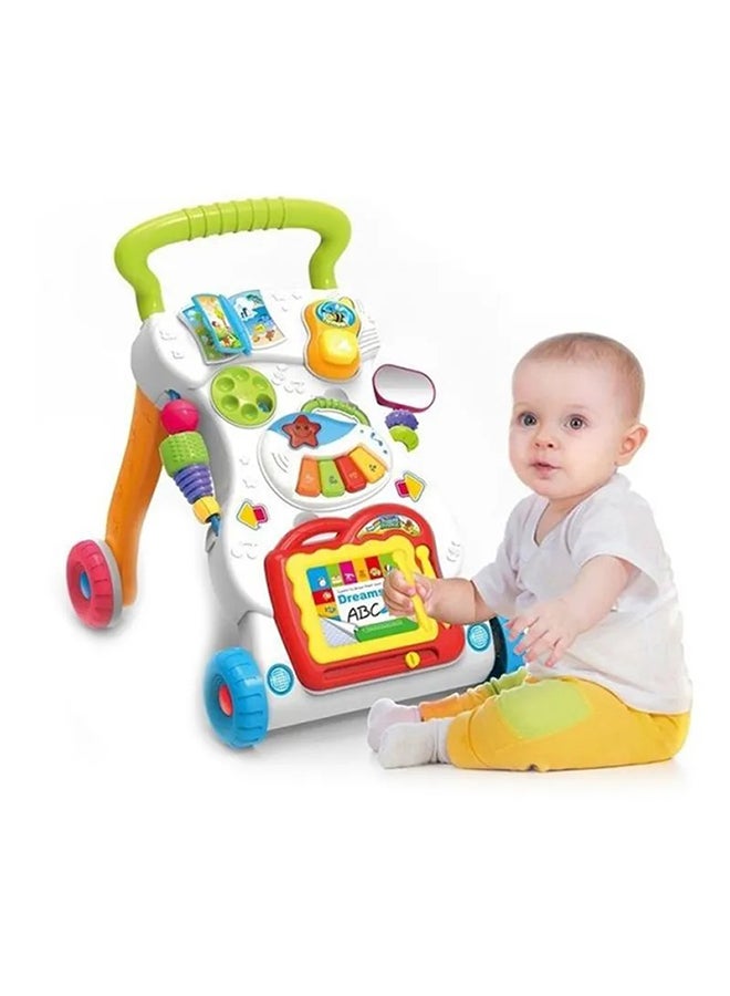 Cool Baby Musical Push Along Walker, Foldable Design, Easy Portability, Nonslip Handle, 6-9 Months - Image 5