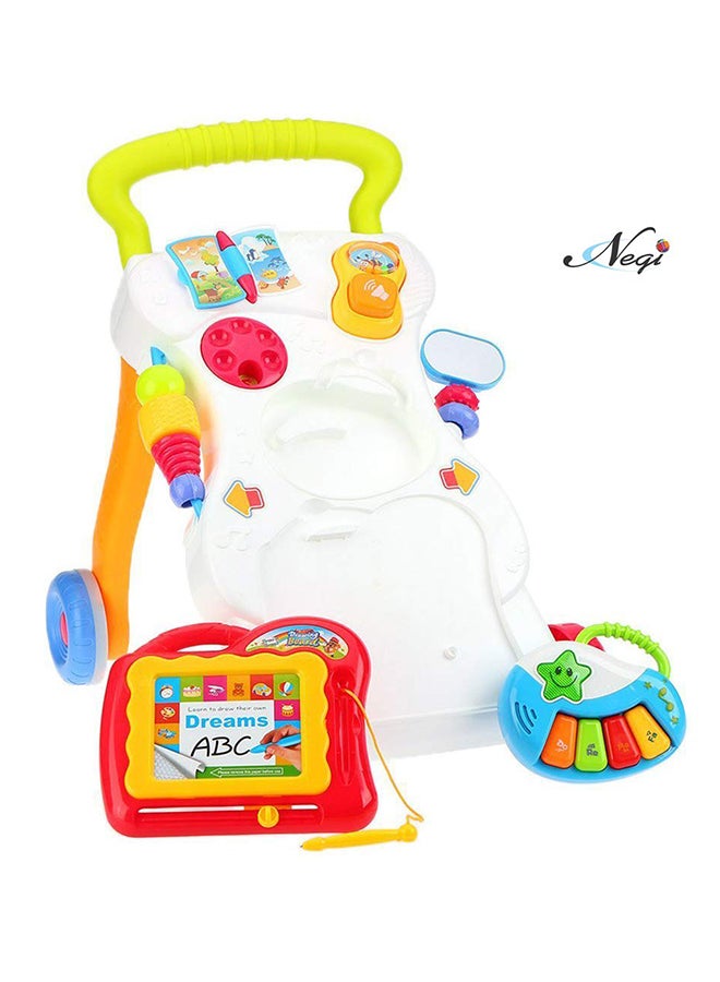 Cool Baby Musical Push Along Walker, Foldable Design, Easy Portability, Nonslip Handle, 6-9 Months - Image 4