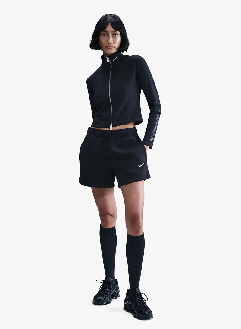 نايكي شورت فينيكس فليس قياسي بخصر متوسط  بوصة