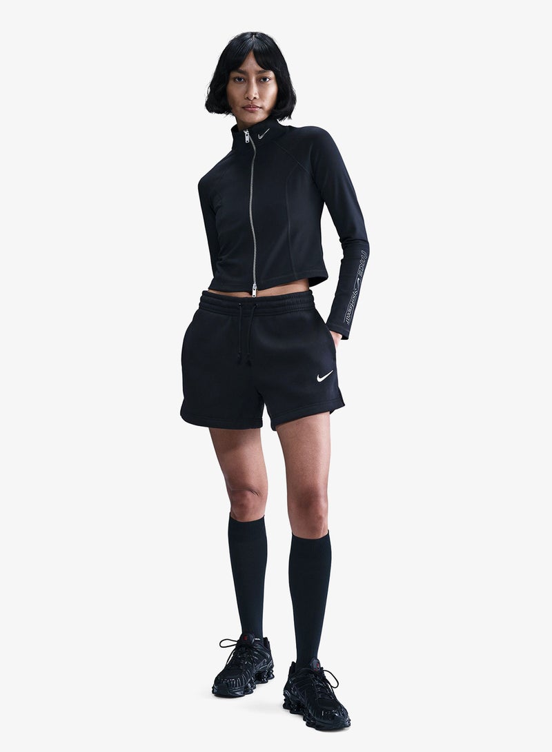 Nike 4" Phoenix Fleece Mid-Rise Standard Shorts - Image 1