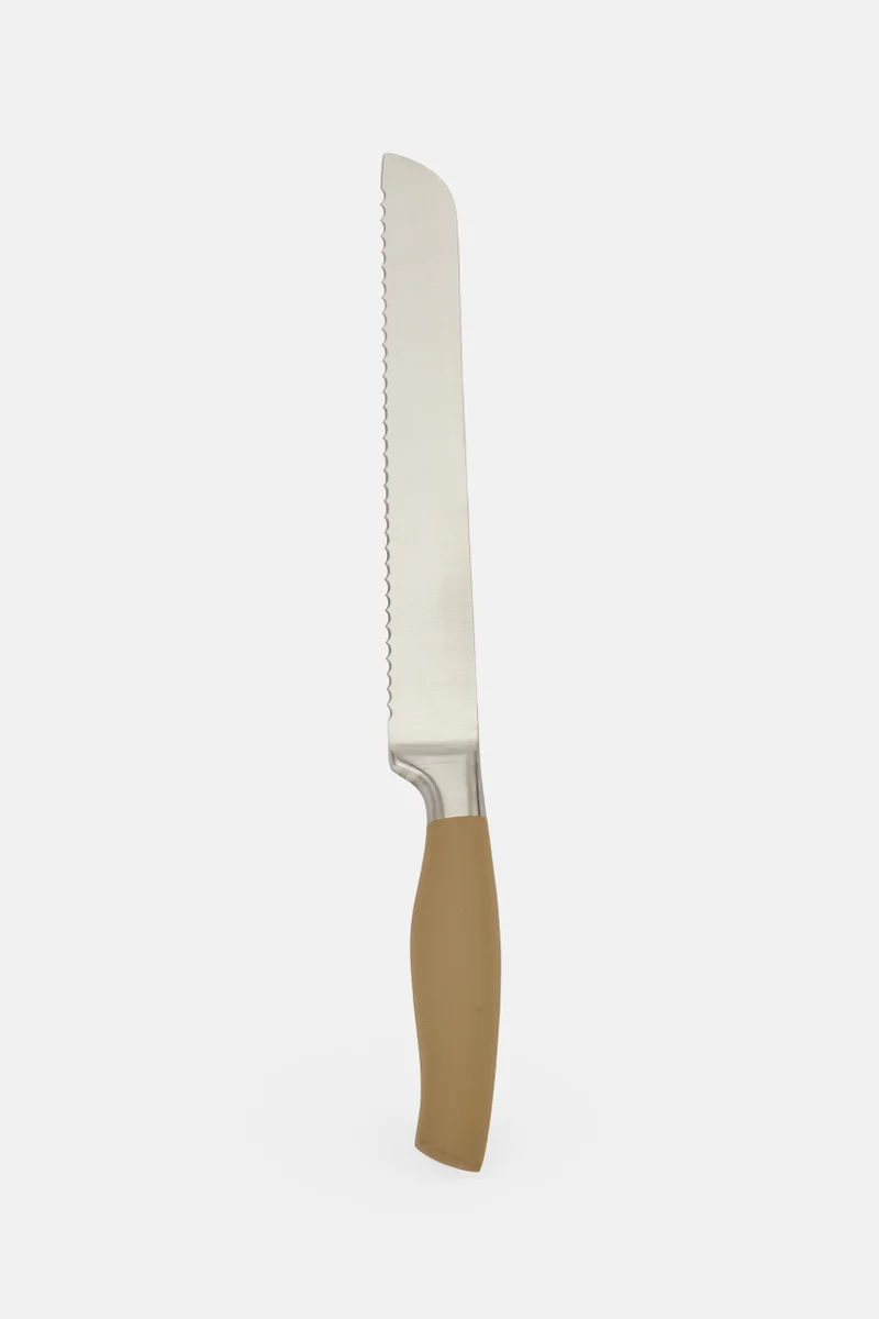 Muy Mucho Bread Knife, Grey