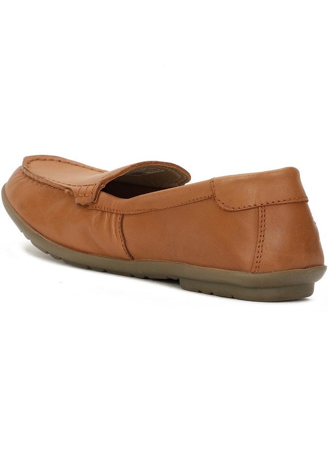 Hush Puppies Hush Puppies Women's Nora MOCC Loafers (5543106_TAN_6 UK)  - Image 3