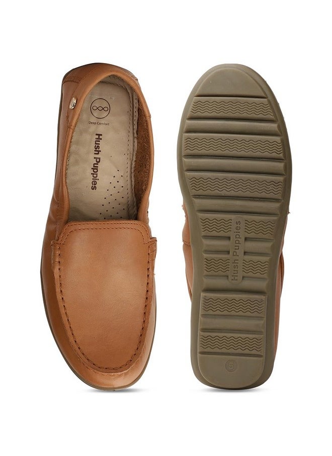 Hush Puppies Hush Puppies Women's Nora MOCC Loafers (5543106_TAN_6 UK)  - Image 4