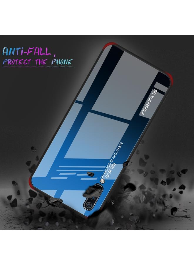 S-TOP Case For Galaxy A70 Gradient Color Glass Case - Image 5