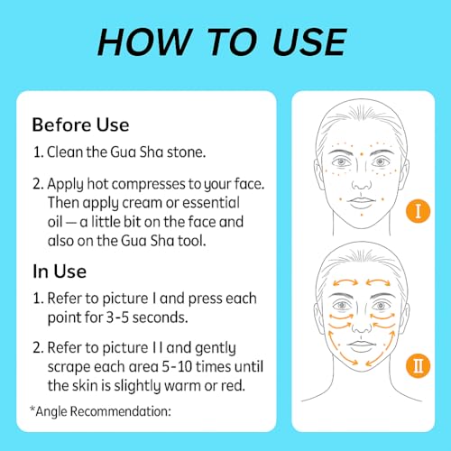CAREMIMA by SKINROTH Textured Jade Roller & Gua Sha Set | Anti-Aging Facial Z Roller Massager for Women & Men | Natural Face Lift Tool for Face, Neck, Eye to Reduce Wrinkles, Fine Lines - Image 5