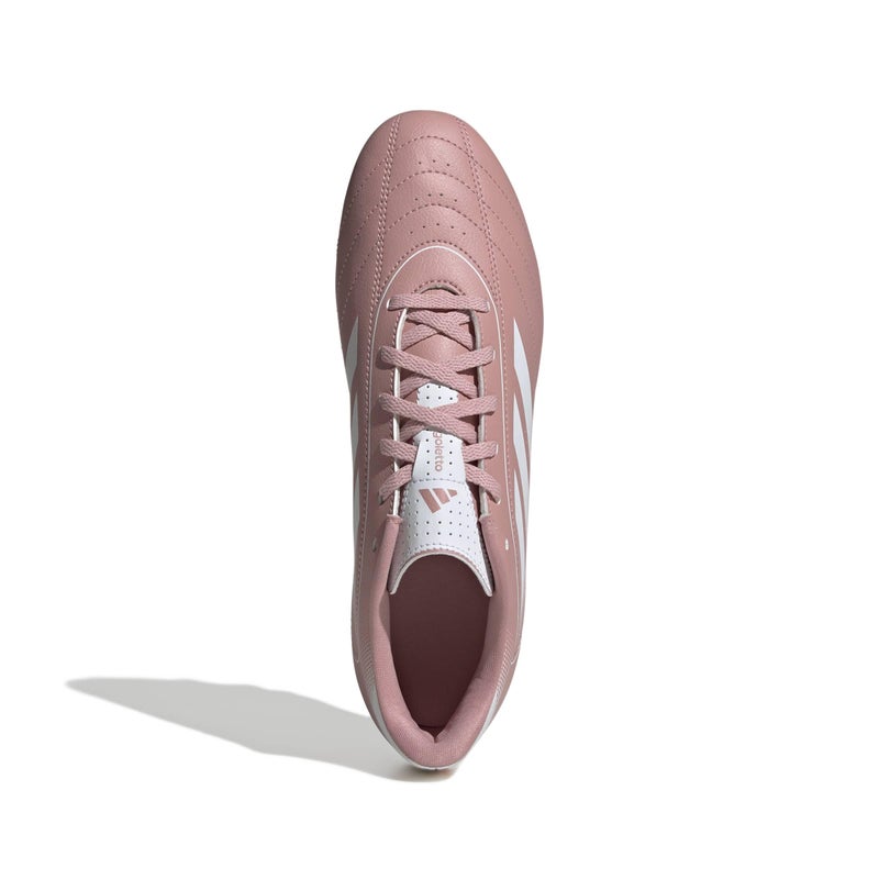 Adidas Unisex-Adult Goletto IX Firm Ground/Multi Ground Soccer, Wonder Mauve/White/Wonder Mauve, 6 - Image 2