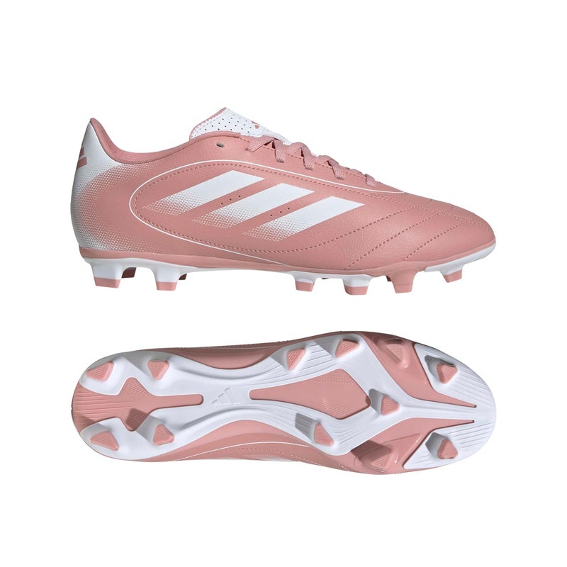 Adidas Unisex-Adult Goletto IX Firm Ground/Multi Ground Soccer, Wonder Mauve/White/Wonder Mauve, 6 - Image 5