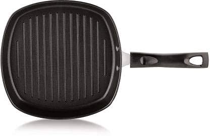 Nicolette Presents Non-Stick Grill Pan with Handle for Kitchen - Image 3