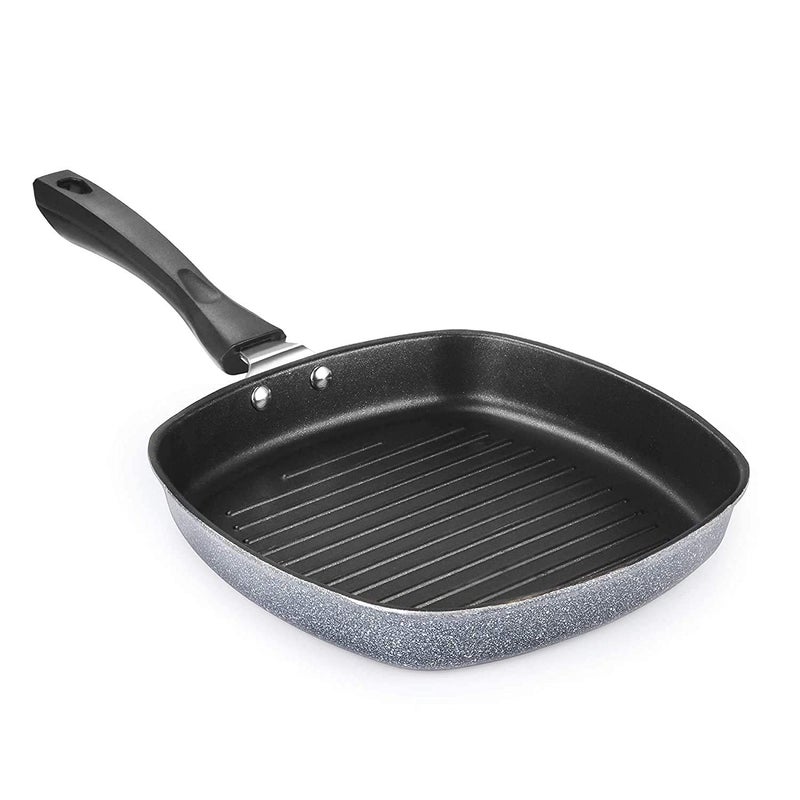Nicolette Presents Non-Stick Grill Pan with Handle for Kitchen - Image 2