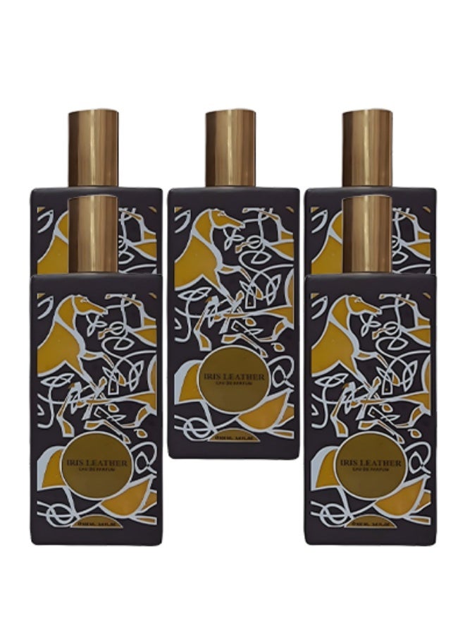 EMYC 5 Pieces Iris Leather Perfume For Unisex 100ml EDP - Image 1
