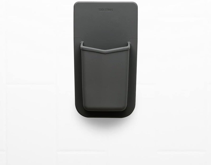 Tooletries  The Henry Essentials Holder  Silicone Toiletry Organiser Shower  Bathroom Accessory  Features SiliconeGrip Technology Removable  Reusable  Charcoal - Image 5