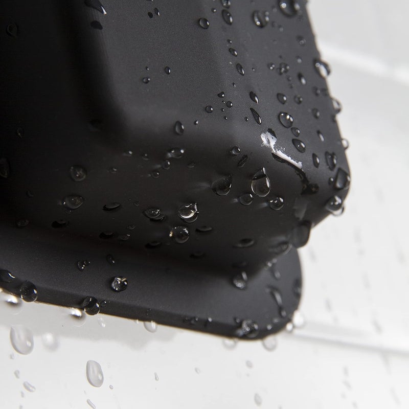 Tooletries  The Henry Essentials Holder  Silicone Toiletry Organiser Shower  Bathroom Accessory  Features SiliconeGrip Technology Removable  Reusable  Charcoal - Image 4