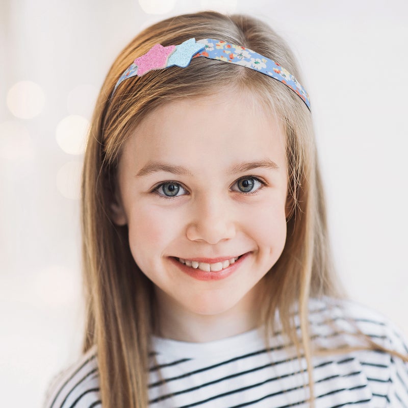 6Pcs Glitter Hair Pad Bands Hair Fringe Stickers Girls Hair Fixer for Women - Image 4