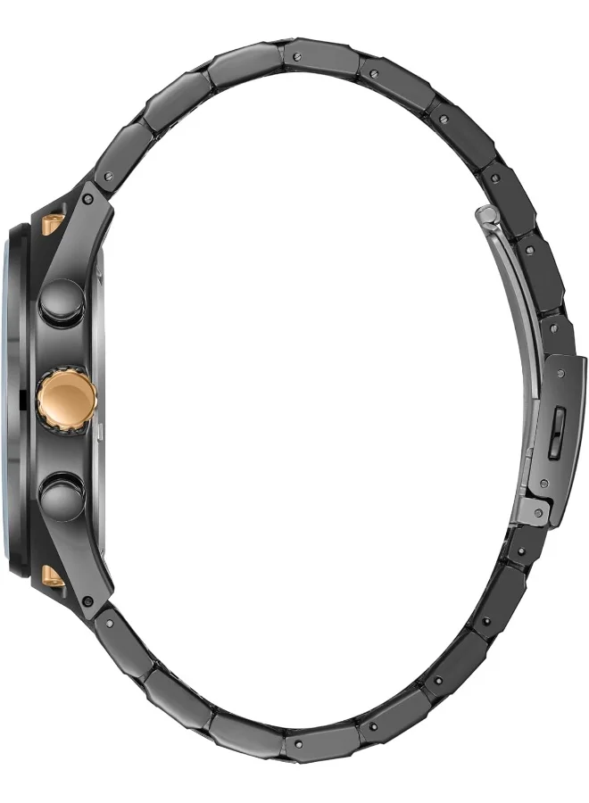 Lee Cooper Lee Cooper Men's Watch, Multi Function Display and Metal Strap - LC08026.060, Grey