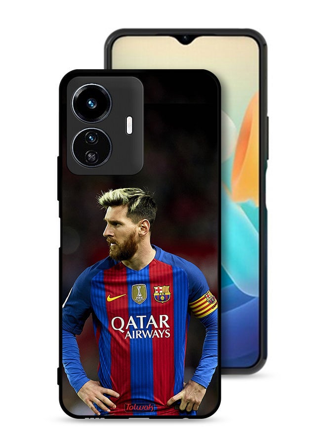Tolwak Vivo Y77e 5G Protective Case Cover Messi Barcelona - Image 1