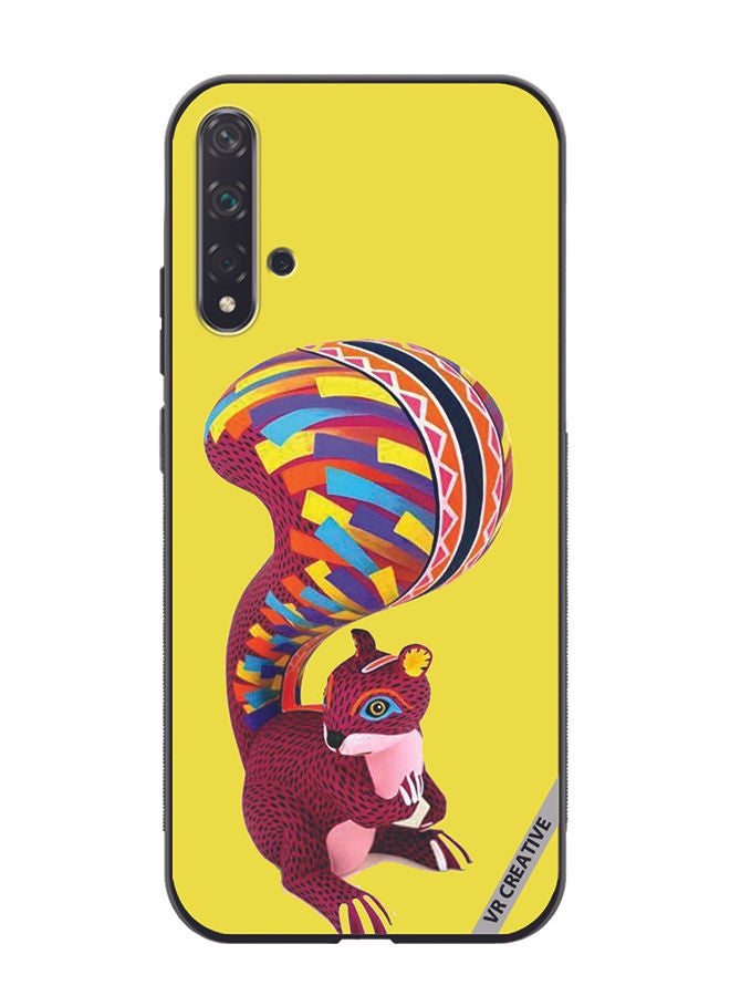 VR CREATIVE Protective Case Cover For Huawei Nova 5T Squirrel Design Multicolour - Image 1