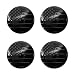 Eponcia Wheel Center Caps Stickers Center Caps for Rims Waterproof Rustproof 3D Car Wheel Hub Cover Decals 223in Auto Exterior Accessories Universal for Car Truck SUV American FlagBlack 4PCS - Image 2