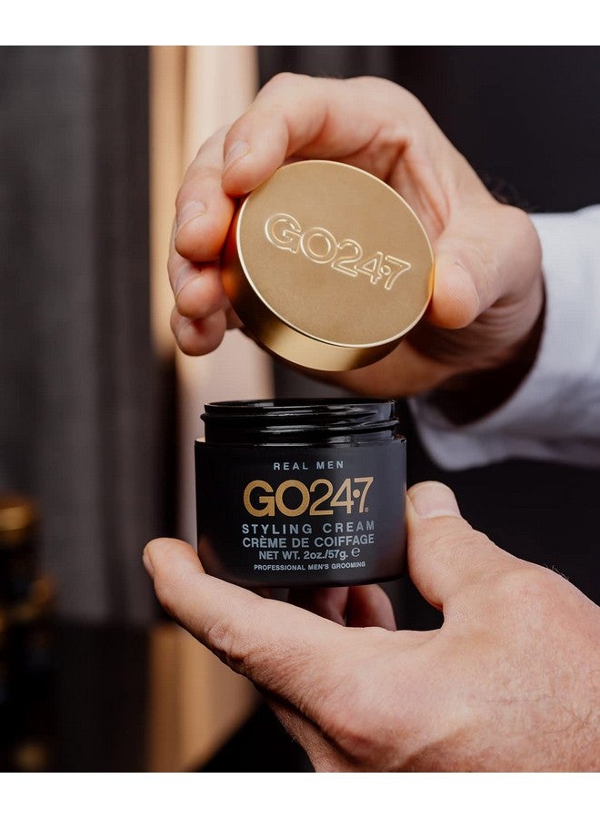 GO247 Styling Cream - Medium Hold, Matte Finish, 2 Oz - Image 4