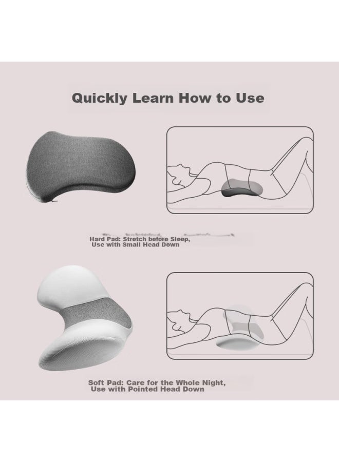 Jago Jiaoao Heating Back Pillow, Lumbar Disc Support, Lumbar Muscle Strain Relief, Waist Support, Back Cushion - Image 4