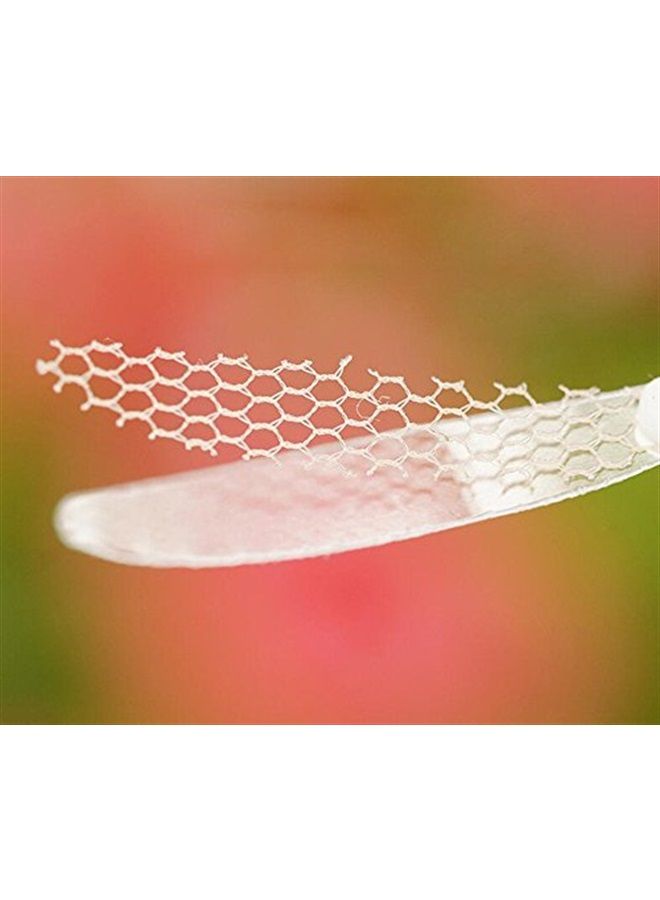 UPSTORE 1 Box 400PCS(Non-Sticky) Makeup Breathable Single Sided Lace Eyelid Tape-Big Eye Decoration Invisible Double Fold Eyelid Shadow Sticker - Image 2