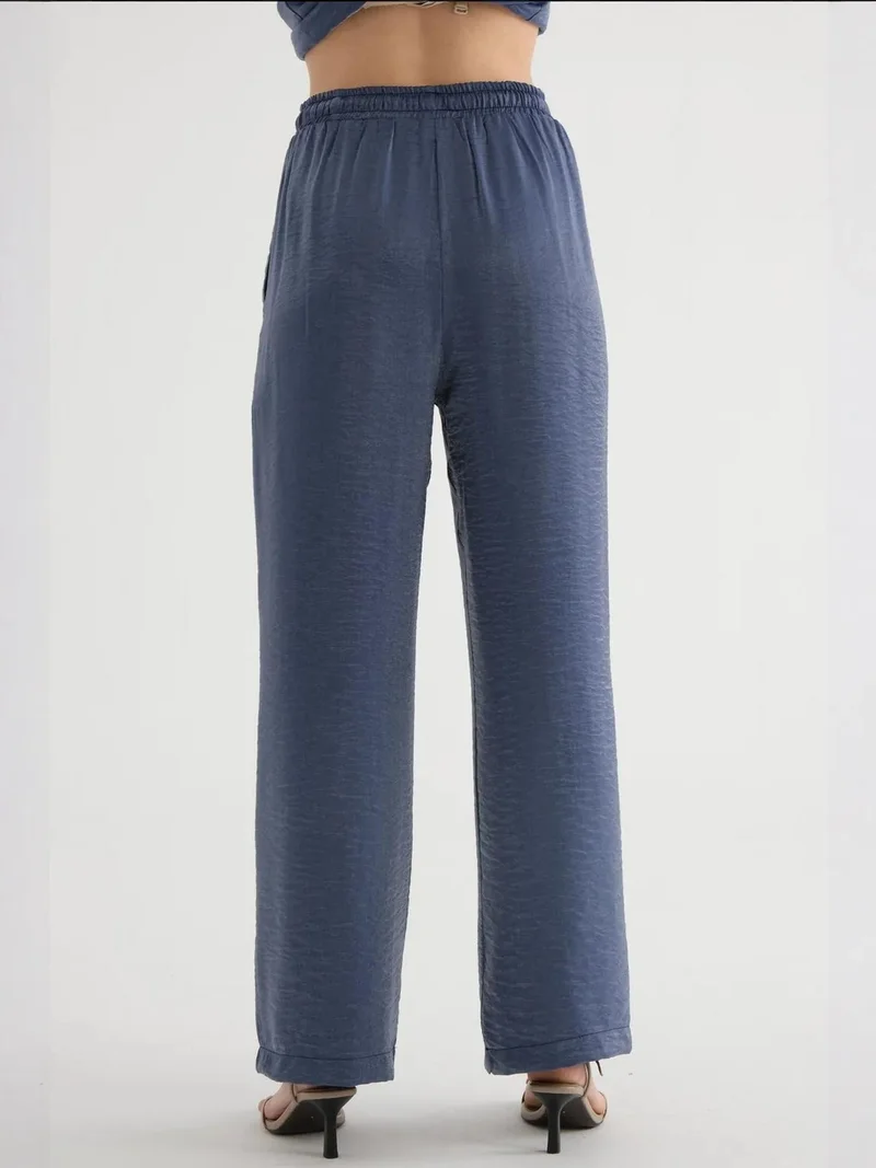 HICCUP Mid Rise Drawstring Relaxed Trousers