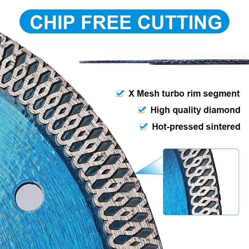 DAPRO 6" Super Thin Porcelain Tile Blade for Granite Marble Ceramic Tiles - Image 4