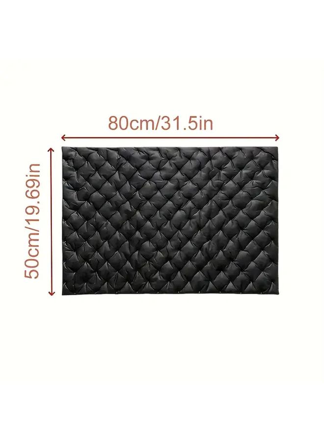 Universal Car Shock Absorbing Heat Insulation Mat 19 69x31 5 Inch - Image 2