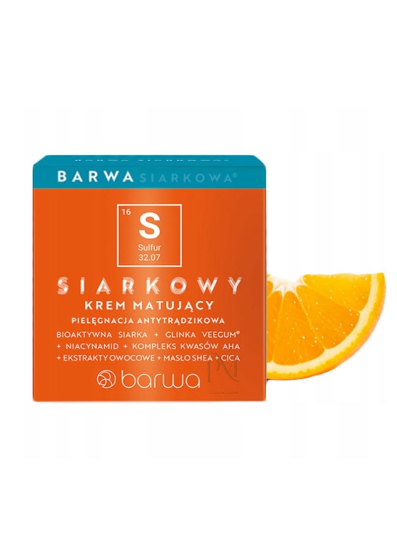 باروا كريم الكبريت المضاد لحب الشباب والمُزيل للمعان من باروا ٥٠ مل - Image 1