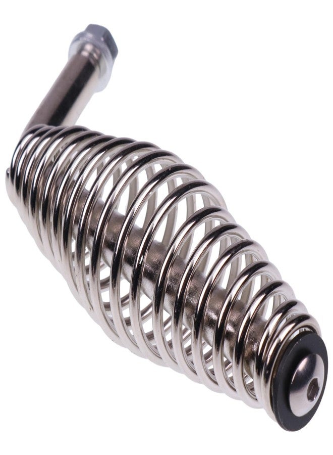 Chamixx 5" Stainless Spring Handles with 1/2" Steel Rod Compatible with Most BBQ Grills Wood Stoves Trailers Cabinets Furnaces and Custom Metal Projects - Image 2