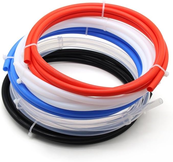 Tubing FEP PTFE Tube ID 0.5mm 1mm 4mm 6mm 7mm 8mm 10mm 12mm F46 Insulated Hose Rigid Pipe 600V for 3D Printer Parts 1 Meter(Clear,ID 7mm x 9mm OD) - Image 5