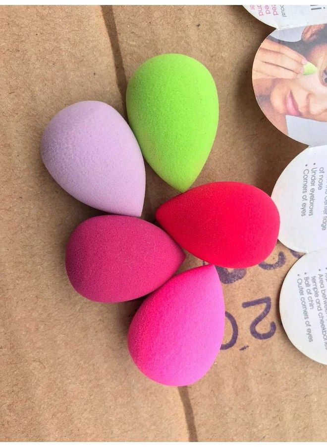 COSLUXE Professional Makeup Artist Mini Beauty Blender 5 In 1 Set Puff - Image 3