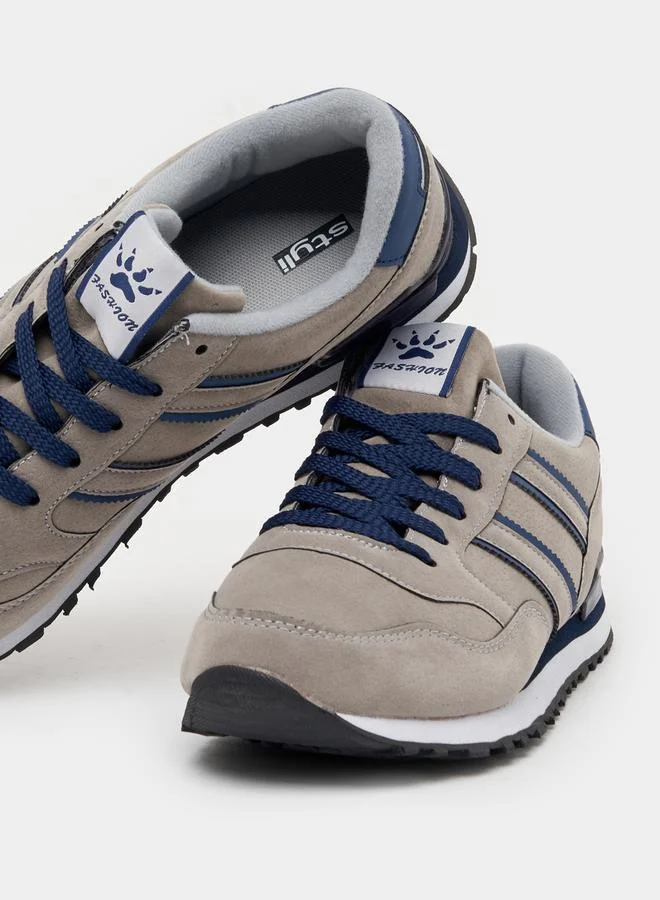 Styli Active Lightweight Breathable Lace Up Dad Shoes