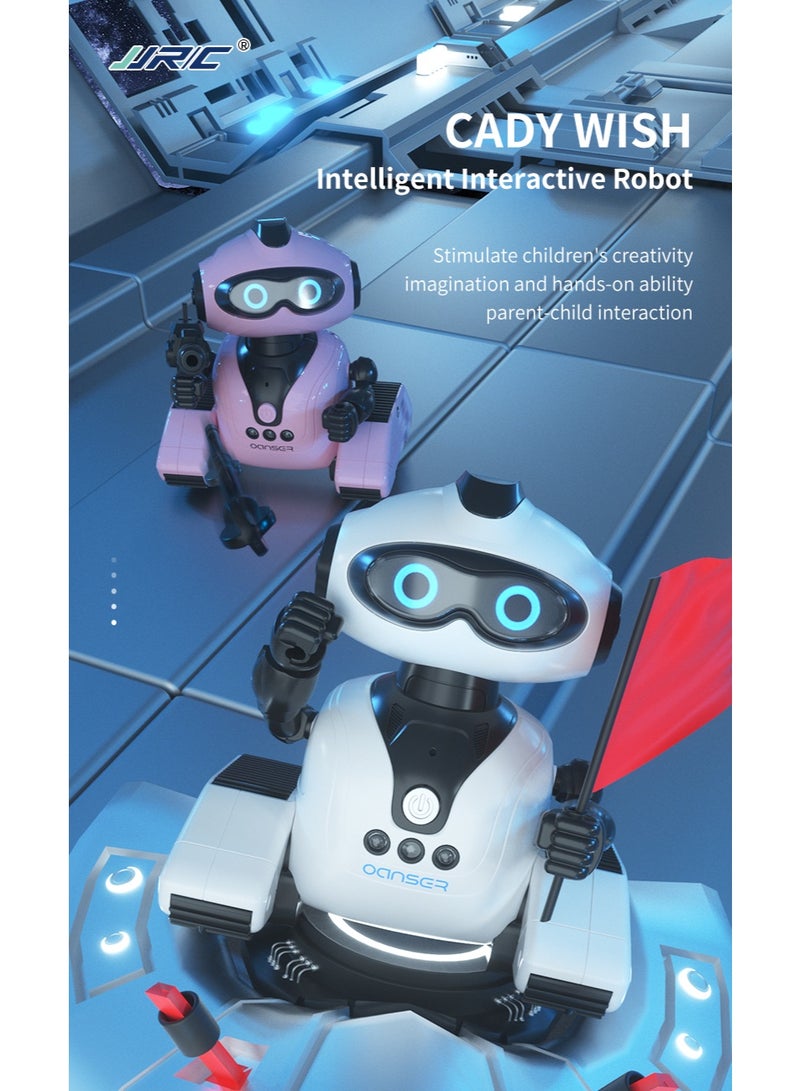 Multi-Function 2.4G Smart Robot Toy | Rechargeable Remote Control | Gesture Interaction | Recording Feature | Bright LED Eyes | Suitable for All Ages Kids  - Image 4