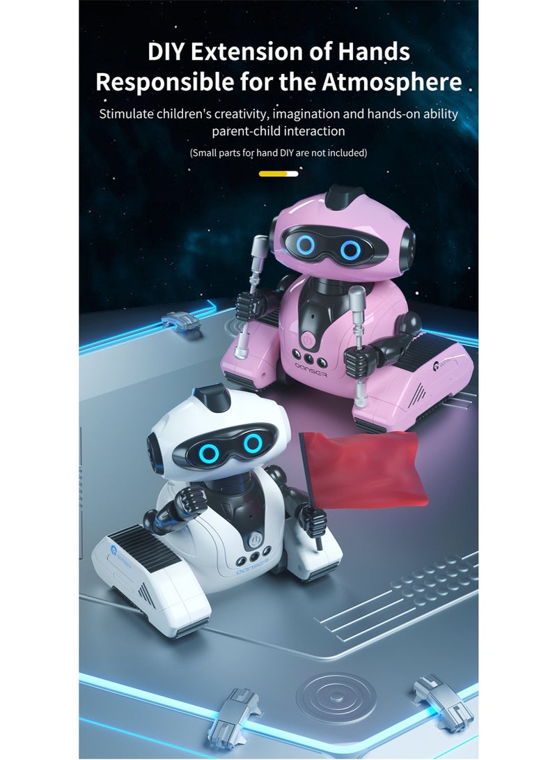 Multi-Function 2.4G Smart Robot Toy | Rechargeable Remote Control | Gesture Interaction | Recording Feature | Bright LED Eyes | Suitable for All Ages Kids  - Image 3
