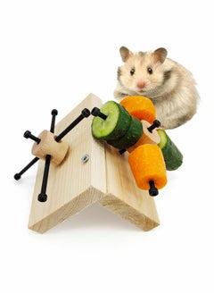 Hamster Toys, for Hamster, Gerbils, Mice, Rats and Other Small Animals to Chew Play with, Induce Them Grind Their Teeth