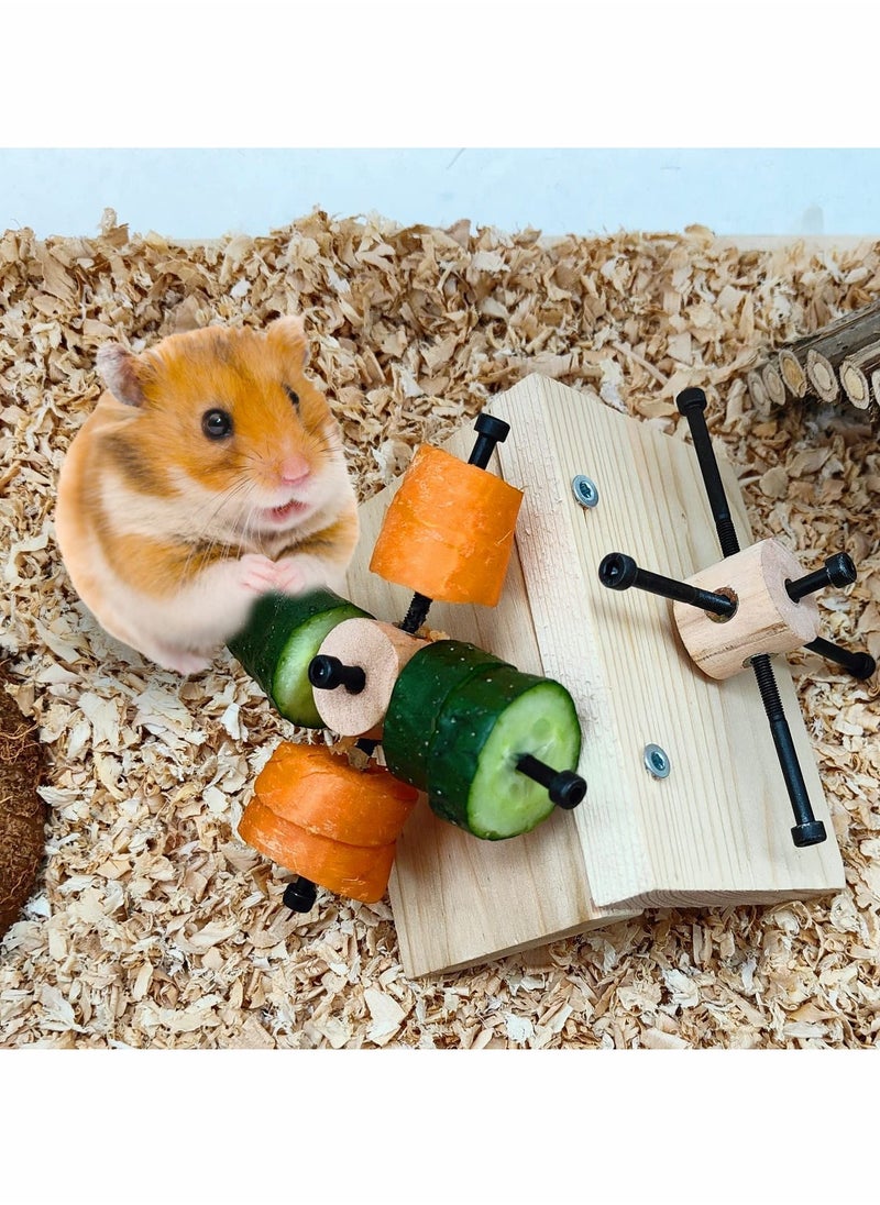 Y&D - Hamster Toys, for Hamster, Gerbils, Mice, Rats and Other Small Animals to Chew Play with, Induce Them Grind Their Teeth - Image 1