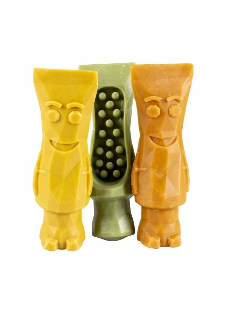 Duvo + Dog Garden Bites Fruity Tonya Toothpaste 13,5cm - 3pcs Mixed Colors - Image 2